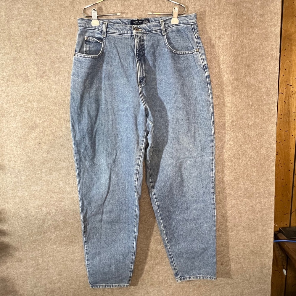 Y2K Vintage Venezia Jeans Jeans Women 20 Relaxed Tall Light Wash Denim Mom Core